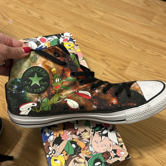Looney Tunes X Converse Marvin the Martian 👽 & K-9 Dog 🐕 Sneakers MENS - Picture 7 of 10